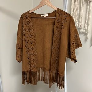 Women’s Fringe Overcoat